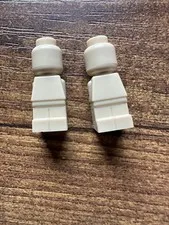 LEGO Minifigure Child Baby Tan Color Statue Figure Toddler Small Micro Twins Set