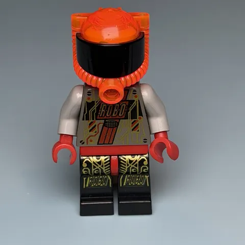 Lego Space Minifigure SP067 SP67 RoboForce Red with Printed Legs A7