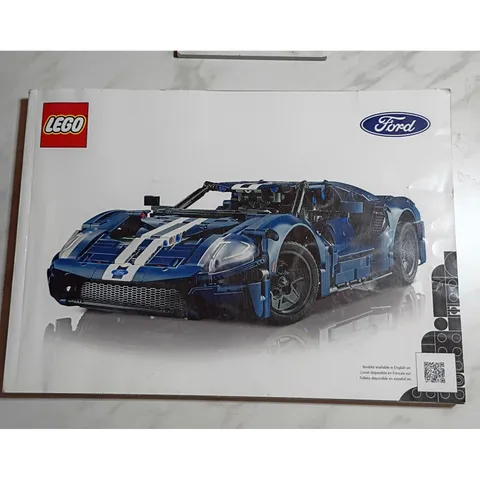 LEGO Technic 2022 Ford GT 42154 Instruction Manual Only Booklet Building Guide
