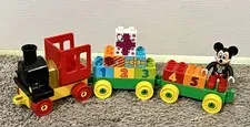 LEGO Duplo Mickey Mouse Clubhouse Birthday Train Parade 10597 Partial Set Disney