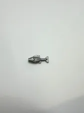 Lego Animal Fish Flat Silver 64648