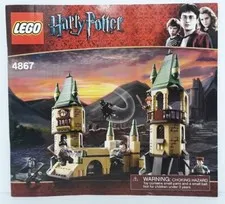 Lego Instruction Manual Only For Set 4867 Harry Potter Deathly Hallows Hogwarts