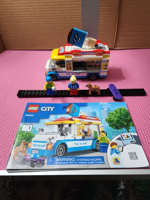 LEGO CITY: Ice-Cream Truck (60253) Complete With Mini Figures