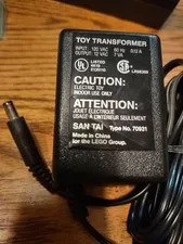 Lego 9V Train Speed Regulator 9V Power Adapter 120V North America SAN TAI