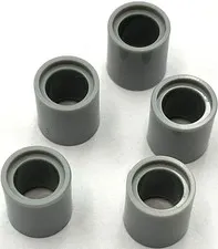 Lego 5 New Light Bluish Gray Technic Liftarms Thick 1 x 1 Spacer Parts