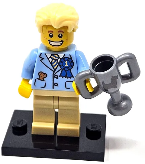 LEGO Collectible Series 16 Dog Show Winner COL255 Minifigure EUC