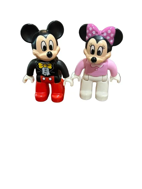 Lego Duplo Disney Mickey Mouse & Minnie Mouse Figures Lot of 2