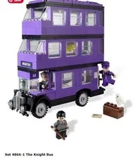 LEGO 4866- Harry Potter- Prisoner of Azkaban- The Knight Bus (see description)