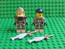 Lot of 2 LEGO Ninjago Movie Minifigures Shark Army Thug Great White 70614 WH27