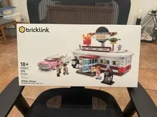 NEW LEGO BrickLink 910011 The 1950s Diner.  Brand New & Sealed.