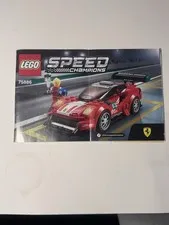 LEGO Speed Champions 75886 - FERRARI 488 GT3 SCUDERIA CORSA -INSTRUCTIONS ONLY