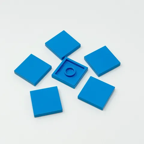 3068b LEGO Parts Tile 2x2 DARK AZURE Azur (6)