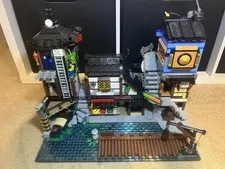 LEGO NINJAGO City Docks 70657 Complete 3553pcs No Box/Manual READ