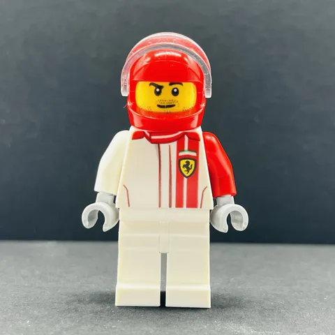 Lego Minifigure Ferrari F40 Competizione Driver sc077 Speed Champions