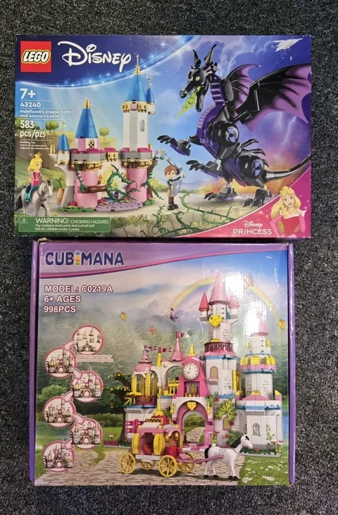 Disney Princess Lego And Cub Mana Castle