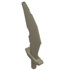 LEGO® Part 60752 - Minifigure, Weapon Sword, Scimitar with Nicks