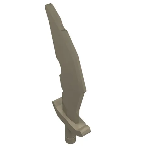 LEGO® Part 60752 - Minifigure, Weapon Sword, Scimitar with Nicks