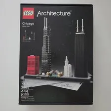 LEGO Architecture 21033 Chicago Skyline OPEN BOX New SEALED Bags
