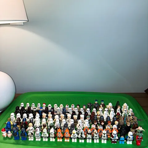 300+ LEGO Minifigures LOT Star Wars Army Builder Ninjago Marvel Knights + Parts