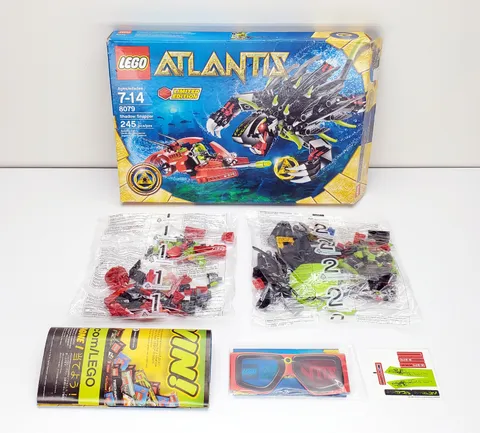 LEGO Atlantis 8079 - Shadow Snapper - New / Sealed Bags - 100% Complete - 2010