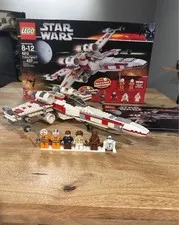 Lego Star Wars X Wing 6212 Complete Set
