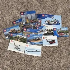 BULK 2 LB 5oz LEGO CITY ONLY INSTRUCTIONS