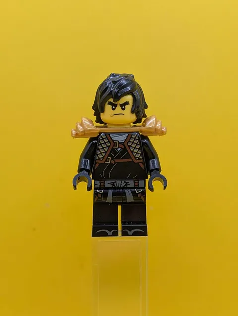 Cole ZX njo1027 Legacy Update, Hair Ninjago Lego Minifigure