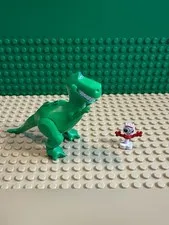 LEGO Disney Toy Story Minifigure Lot Rex Dinosaur & Forky 10769 RARE!