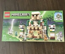 LEGO 21250 Minecraft The Iron Golem Fortress--NEW, Factory Sealed