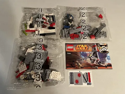 LEGO Star Wars 75081 T-16 Skyhopper New Sealed Bags No Box