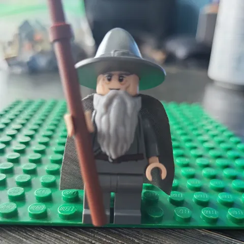 Lego Gandalf the Grey Minifigure Dimensions Lord of the Rings 71200 dim001