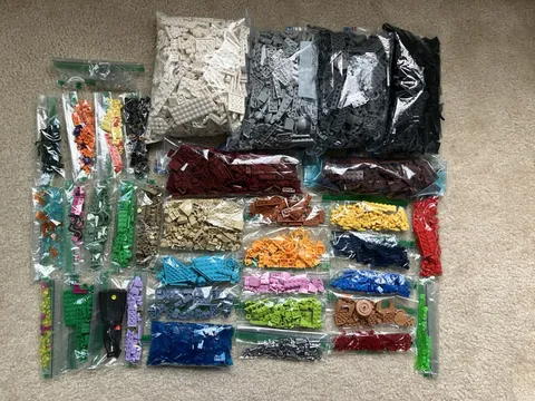 Color Sorted Bulk Lego Lot Collection Sorted Colors