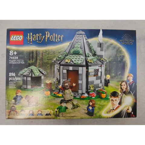 LEGO Harry Potter Hagrids Hut A Unexpected Visit 76428 896pc Wizarding World New