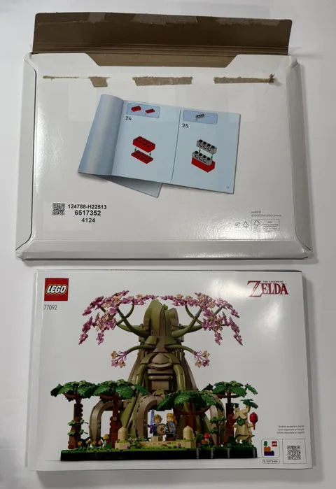 LEGO The Legend of Zelda: Great Deku Tree 2-In-1 (77092) Instruction Book Only
