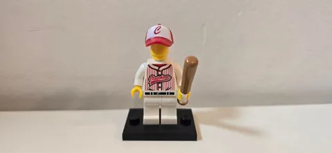 2011 Lego Series 3 - Baseball Player col047/col03-16 Minifig - No Head