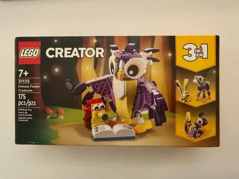 LEGO CREATOR 3 in 1: Fantasy Forest Creatures 31125 New Sealed
