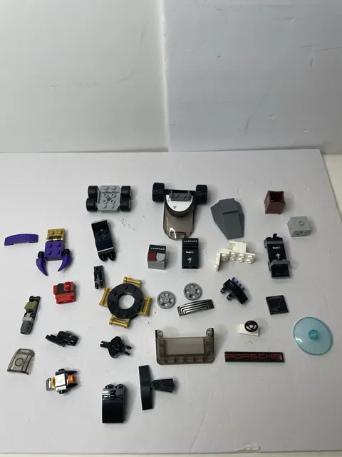 LEGO Speed Champions Porsche & Specialty Parts Lot - Windscreen, Mobil 1 Tiles