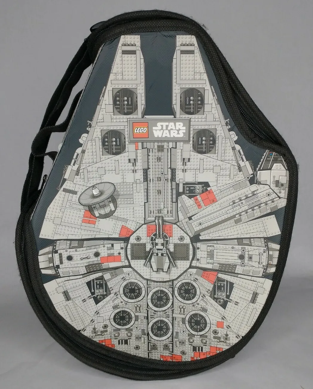 Star Wars Millennium Falcon Zip-Bin Lego Travel Case 2011