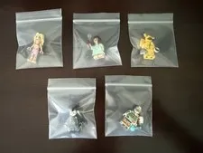 5 Citizen Brick Custom LEGO Minifigures Brand New Condition