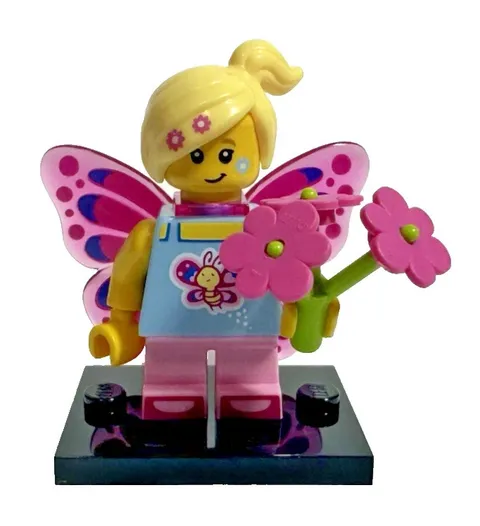 LEGO 2017 MINIFIGURES SERIES 17 #71018-7 BUTTERFLY GIRL MINI FIGURE