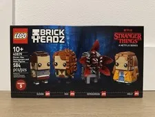 LEGO Brickheadz: Stranger Things Eleven,Max,Demogorgon, & Holly (40879) Sealed
