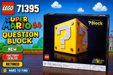 LEGO Super Mario 71395 Super Mario 64 Question Mark Block NEW Sealed Retired