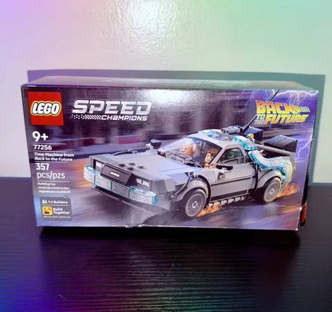 LEGO Speed Champions Time Machine from Back to the Future 77256