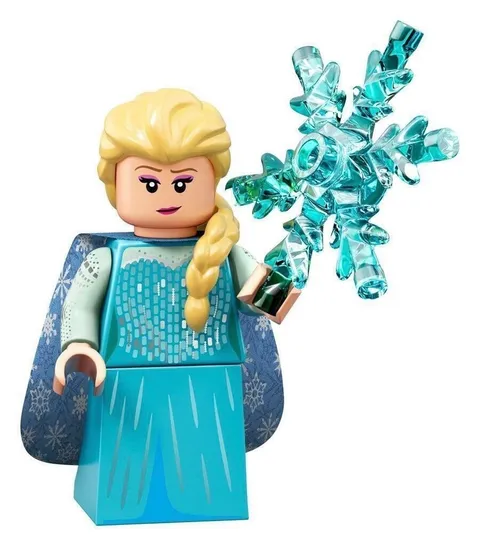 PRINCESS ELSA  Minifigure #9 Disney Series 2 Lego 71024 2019 Genuine FROZEN