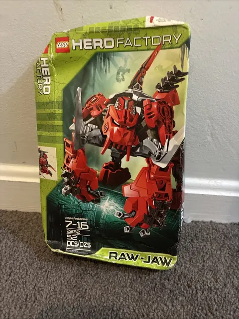 LEGO Hero Factory Raw-Jaw (2232) NEW & Factory Sealed-Retired 2011 Set New