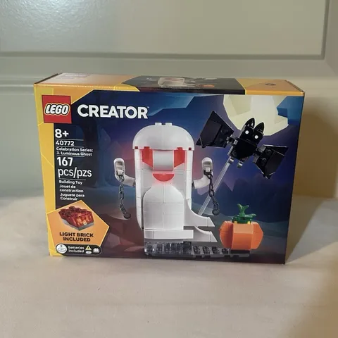 LEGO Luminous Ghost 40772 167pc 8+ Creator Celebration Series Light Brick
