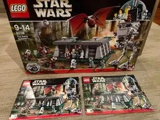 LEGO Star Wars 8038 Endor Empty Box and Instructions Only Manual 1 & 2 Books