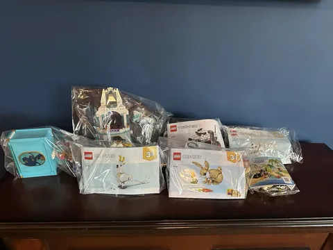 Lego Sets Lot- Incomplete Sets Lot of 7