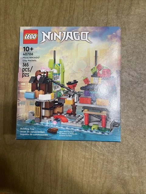 LEGO NINJAGO 40706 Micro NINJAGO City Markets NEW Sealed Limited Edition