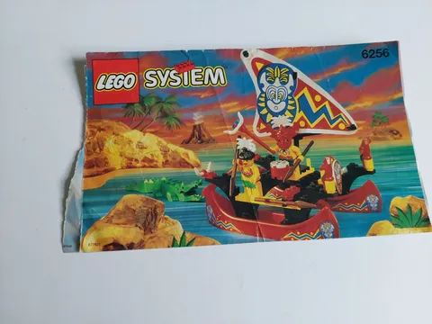 LEGO 6256 Islanders Pirates 90s Instructions Only  Vintage